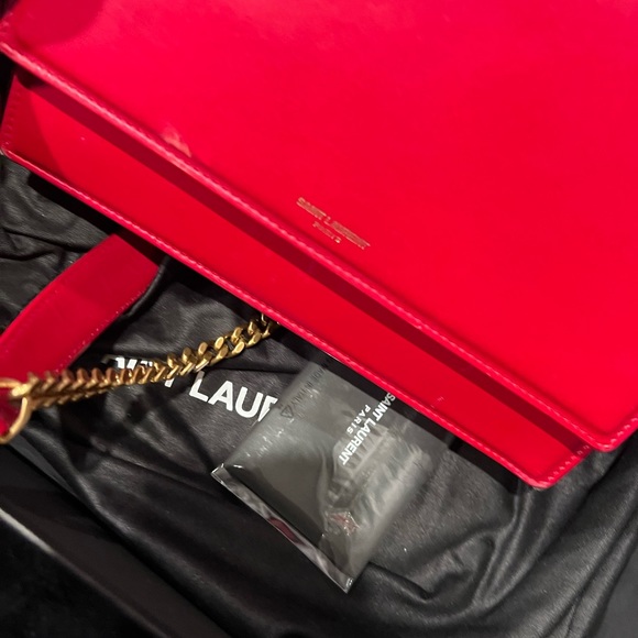 **AUTHENTIC** YSL smooth calfskin Zoe chain bag - Picture 5 of 12